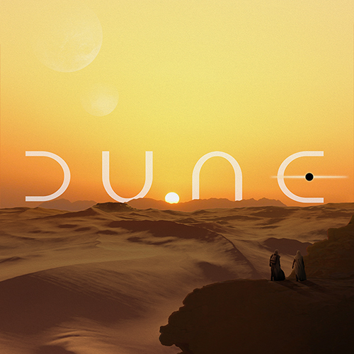 Movie poster for the 2021 film Dune