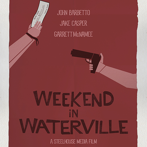 Poster for short film 'Weekend in Waterville'